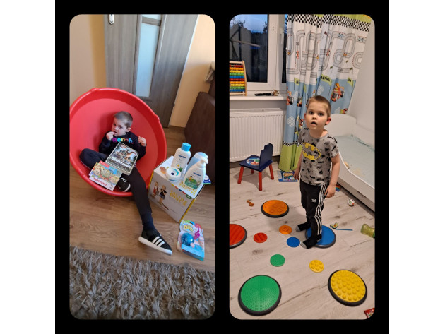 Czarek z prezentami Czarek z prezentami