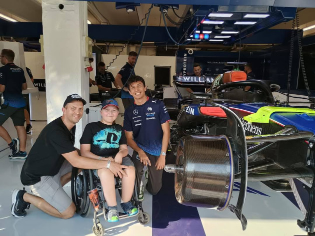 Kajtek na Grand Prix Węgier Kajtek na Grand Prix Węgier